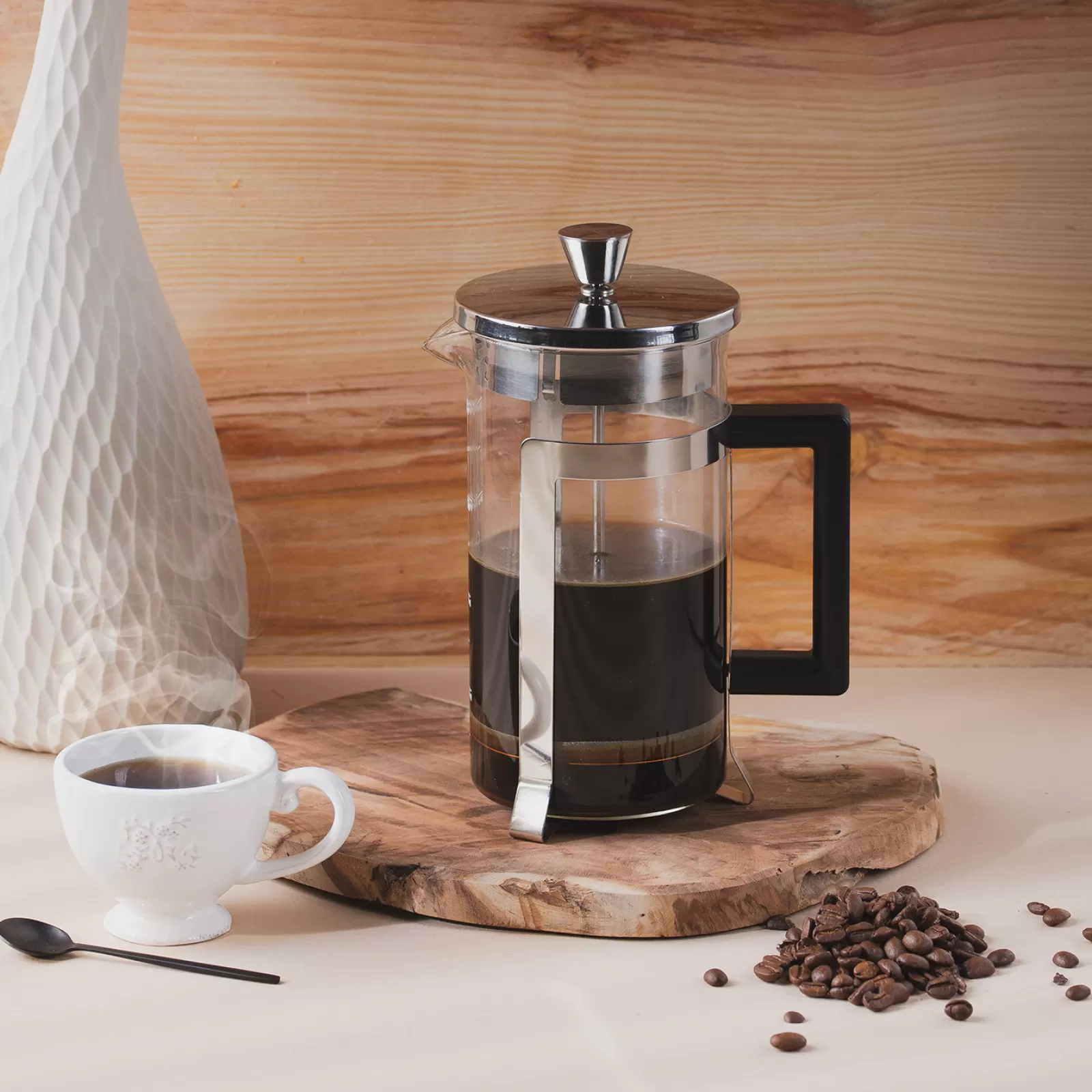 CRISTEL Cafetière à piston simple paroi Arabica