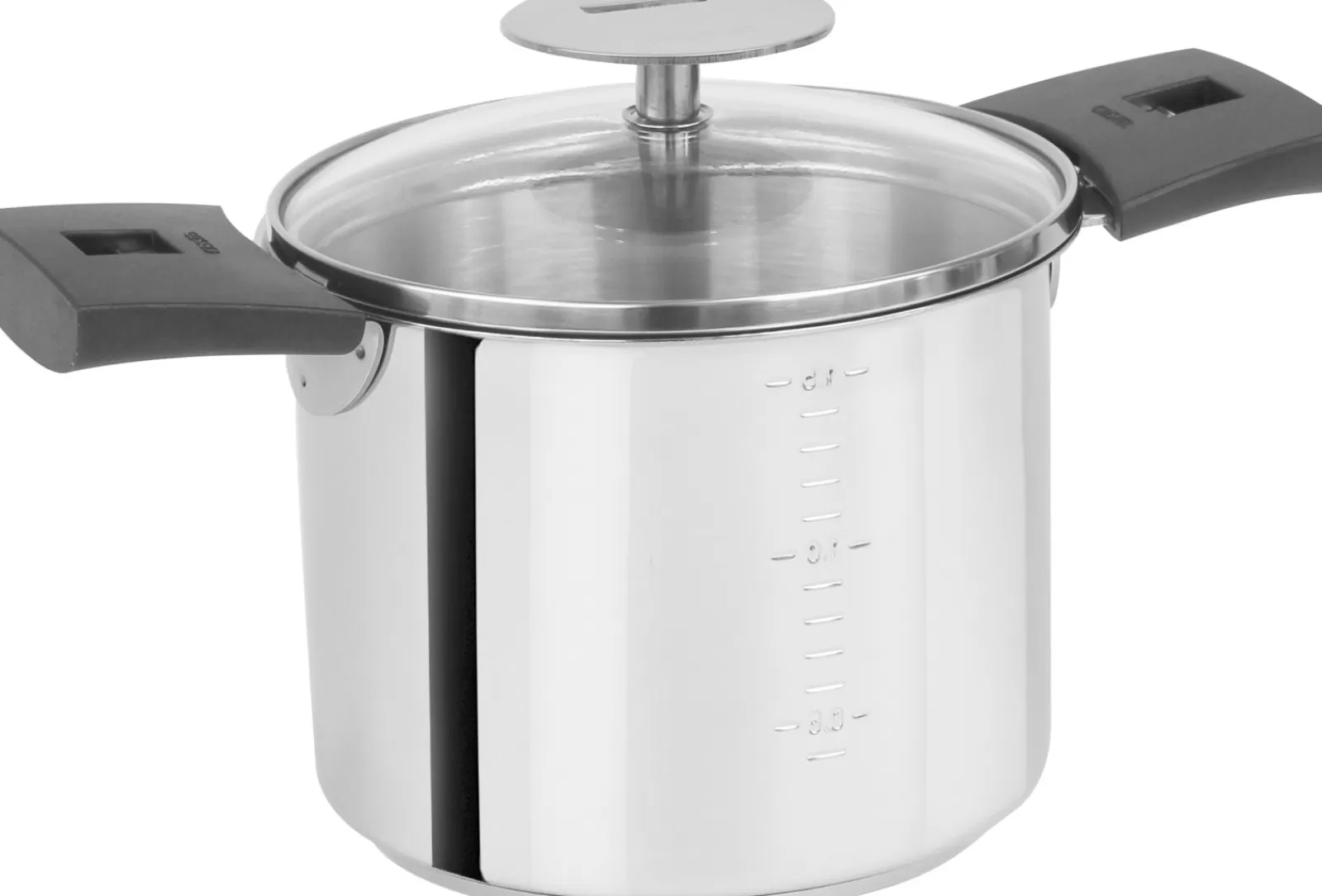 CRISTEL Casserole haute graduée inox