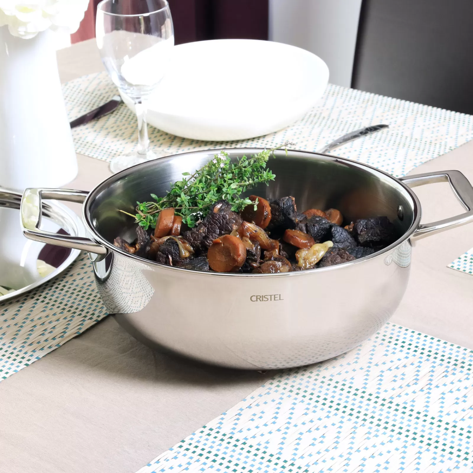CRISTEL Faitout inox