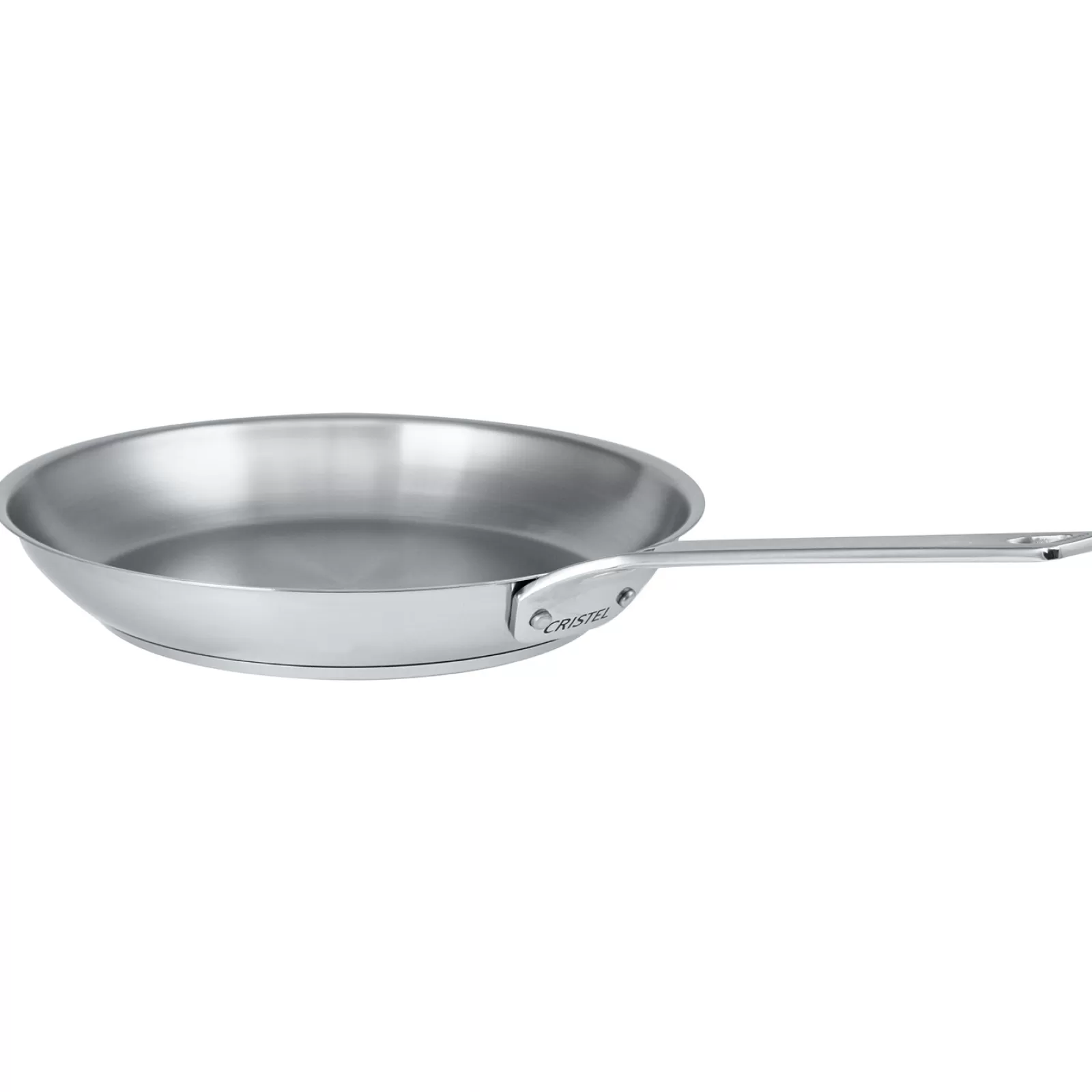 CRISTEL Poêle en inox brossé