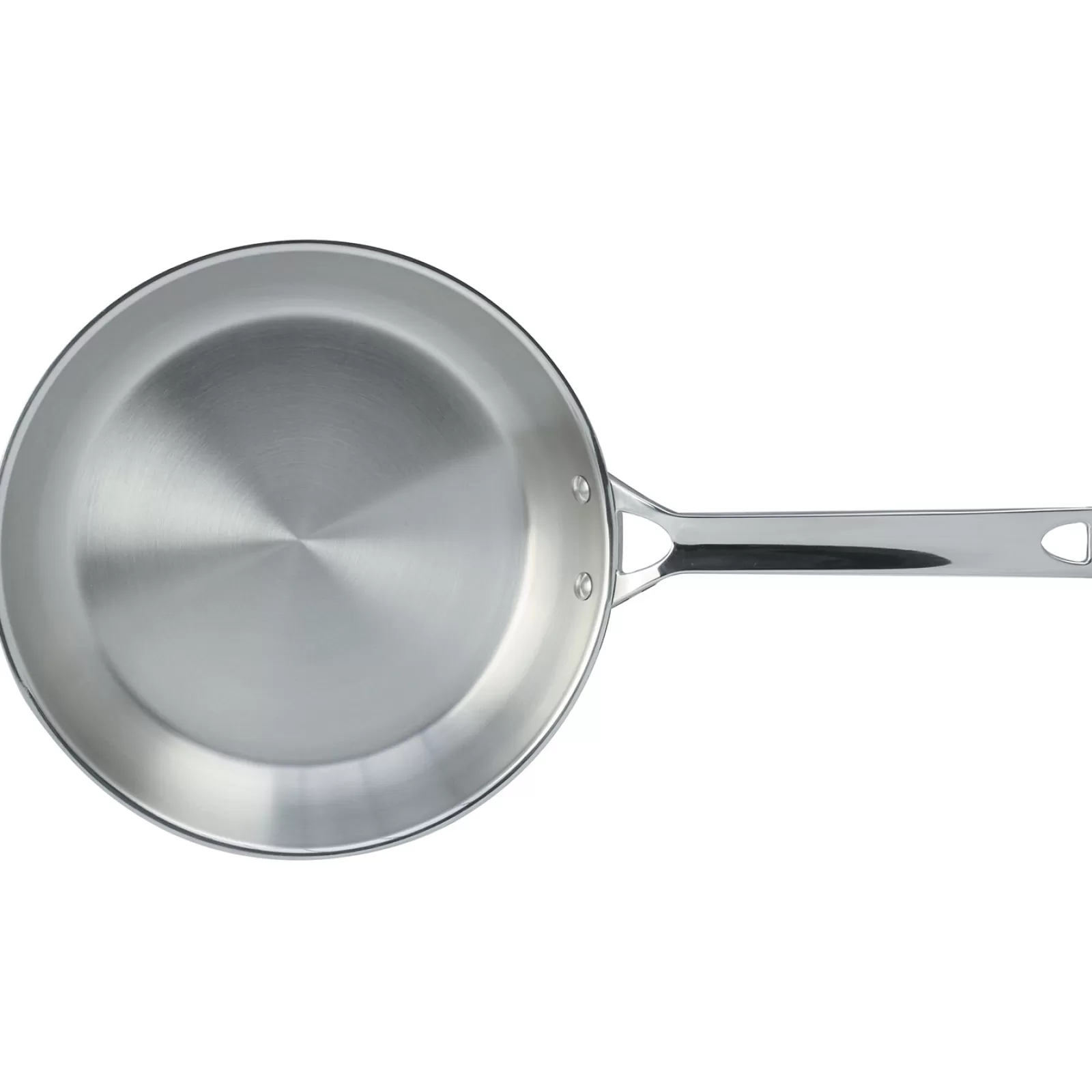 CRISTEL Poêle en inox brossé
