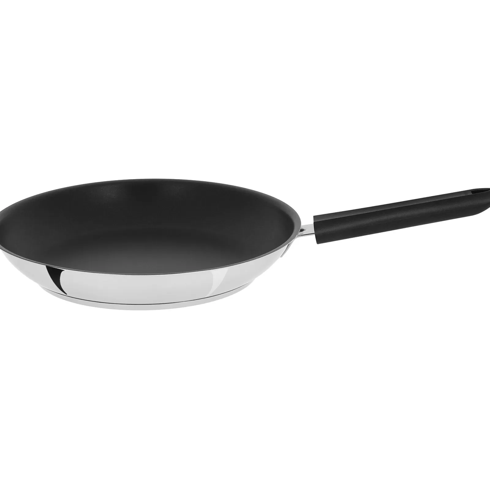 CRISTEL Poêle inox avec anti-adhésif Exceliss+