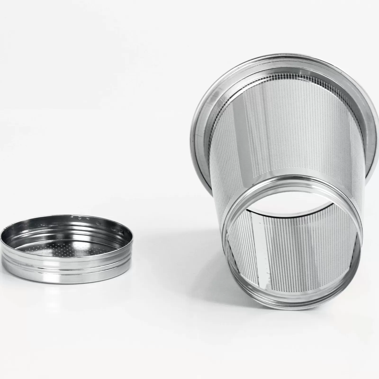 CRISTEL Verbena - mug en verre double paroi avec filtre dévissable